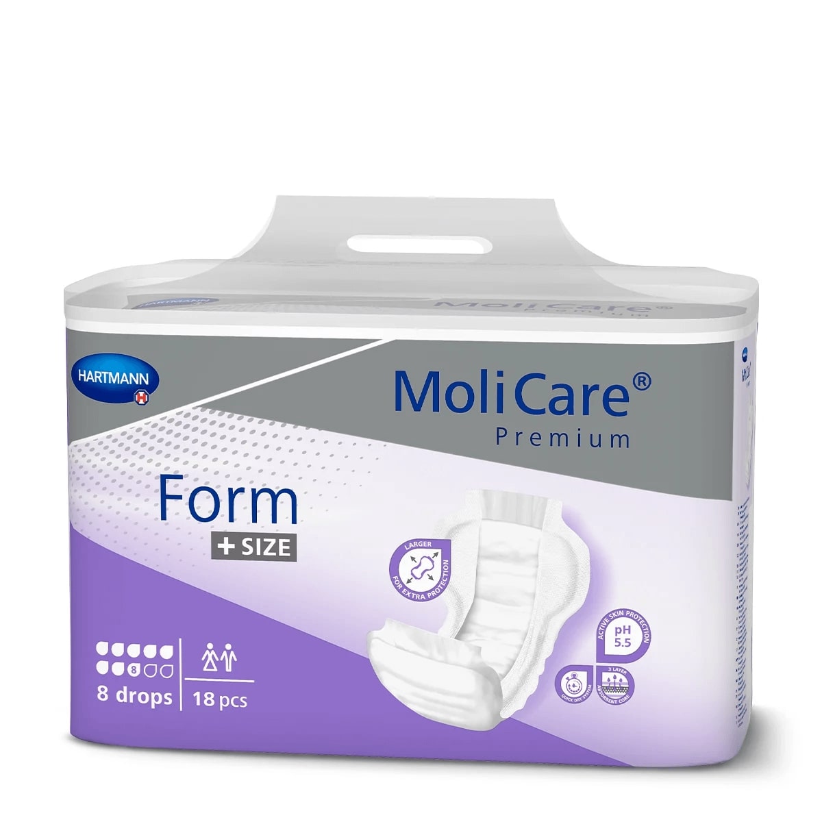 Molicare Premium Form Size 8 Tropfen Maximale Saugfähigkeit And Komfort